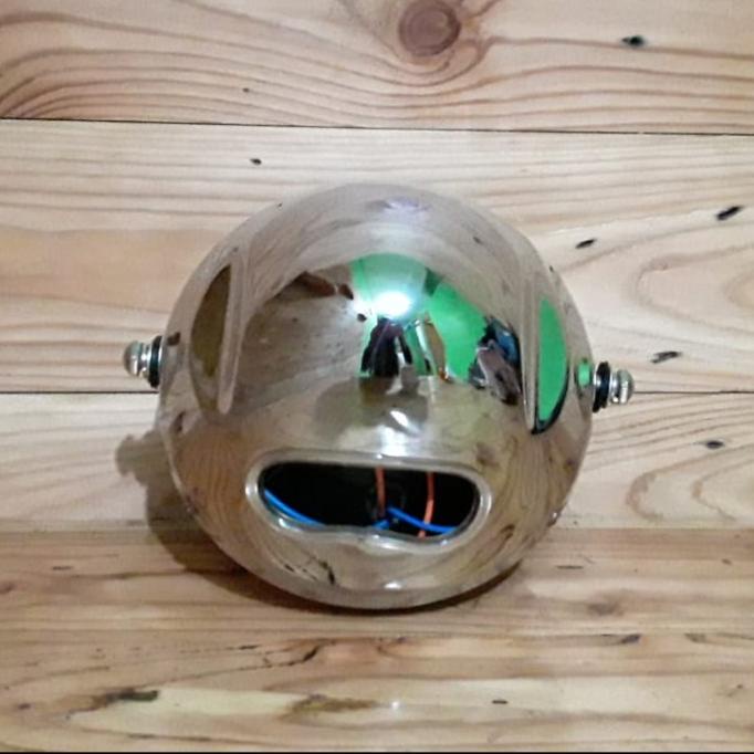 Headlamp owen / lampu depan motor custom
