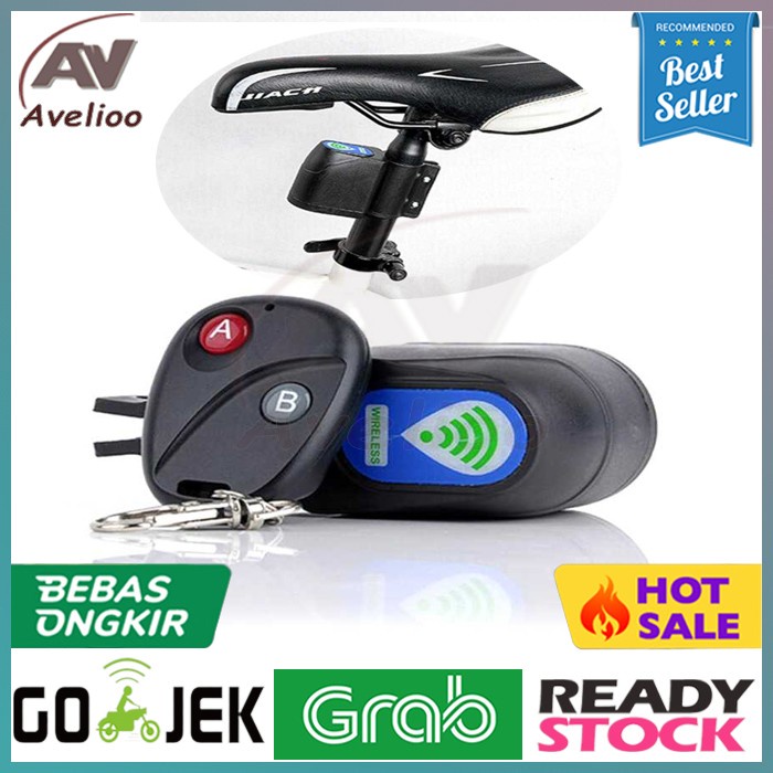 ALARM SEPEDA DENGAN REMOTE CONTROL