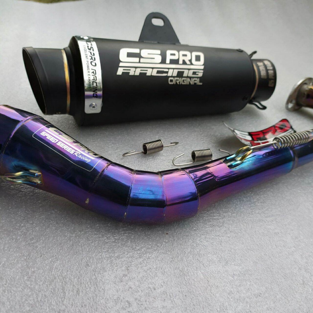 NEW knalpot Cs Pro racing original Nmax old all new nmax2020 pcx lokal aerox knalpot racing scoopy n