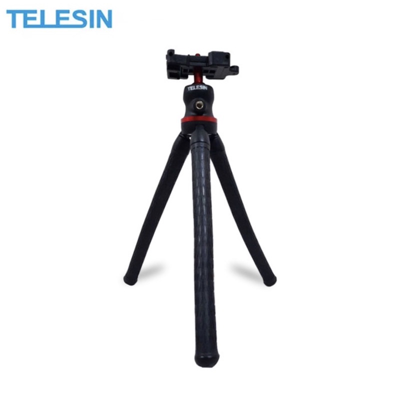 Telesin TE-TRP-02 Octopus Tripod Stand Include Handphone Holder - SKU1.008.0116 - TE-TRP-002