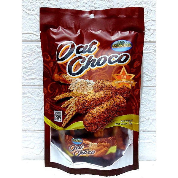 

MONSTA OAT CHOCO 135gr | BAR OAT RASA COKELAT | OAT COKELAT | COKLAT | CHOCO | COKELAT | OAT MEAL | OAT CHOCO | OAT