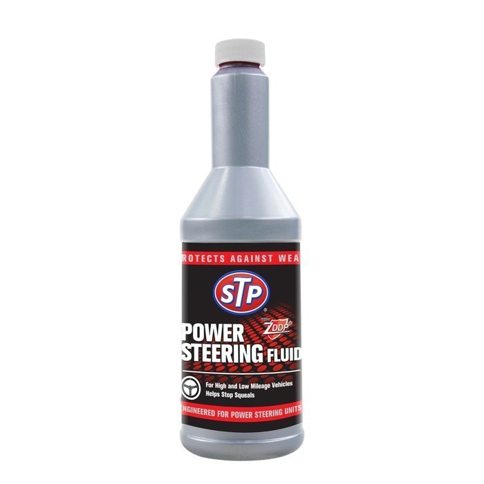 STP Power Steering Fluid 300 ml Putih/Bening Minyak Pelumas Stir Mobil