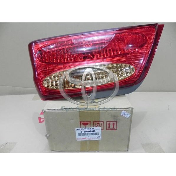 Lampu Stop Lamp Belakang Kanan Soluna Asli Original 81550-0A040