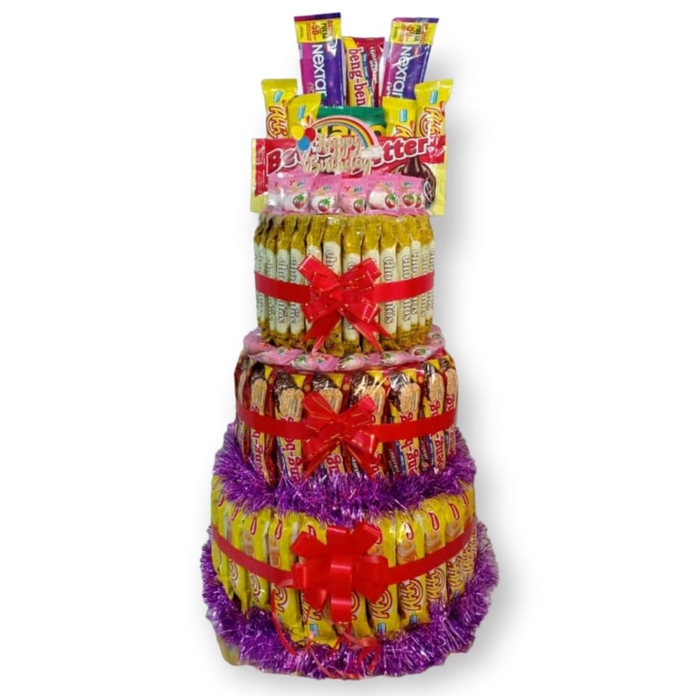 

Snack Tower 3 Susun Bebas Custom Suka Suka