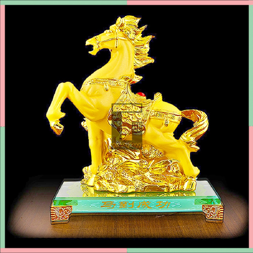 Patung Pajangan Hiasan Kado Hadiah Imlek Fengshui 12 Animal Bintang Binatang Hewan Kuda Horse Rat Tiger Rabbit Dragon Snake Horse Monkey Dog Sheshio Shio Sio Tikus Kerbau Macan Kelinci Naga Ular Kambing Monyet Ayam Anjing Babi Gold Emas Hoki Cina Cny 2023