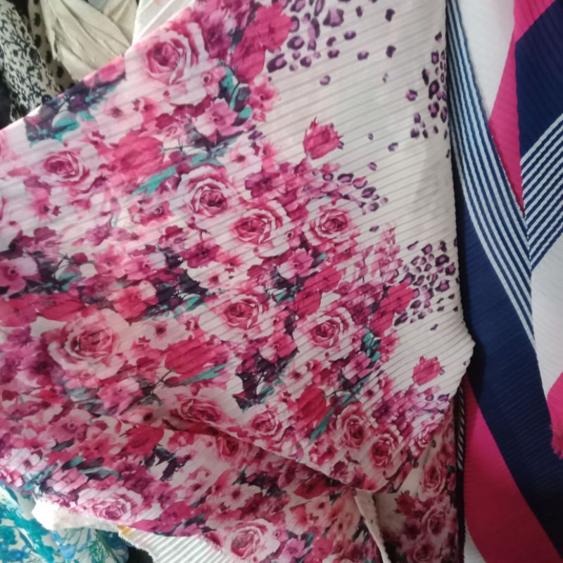 kain plisket motif // plisket motif //kain bahan //plisket