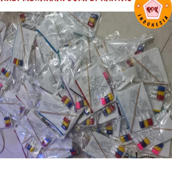 

경 PAKET MEWARNAI DOMPET KANVAS Special