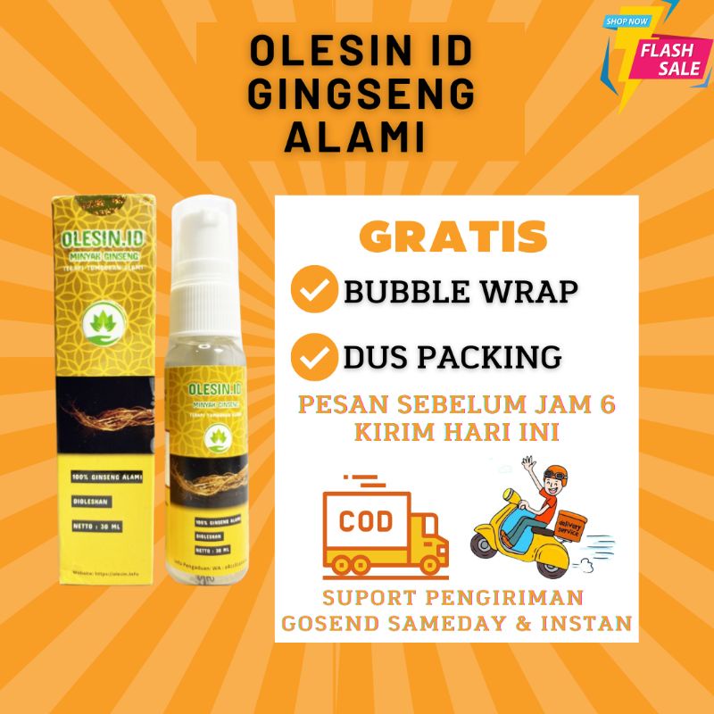 OLESIN ID MINYAK GINGSENG ALAMI ATASI BENJOLAN