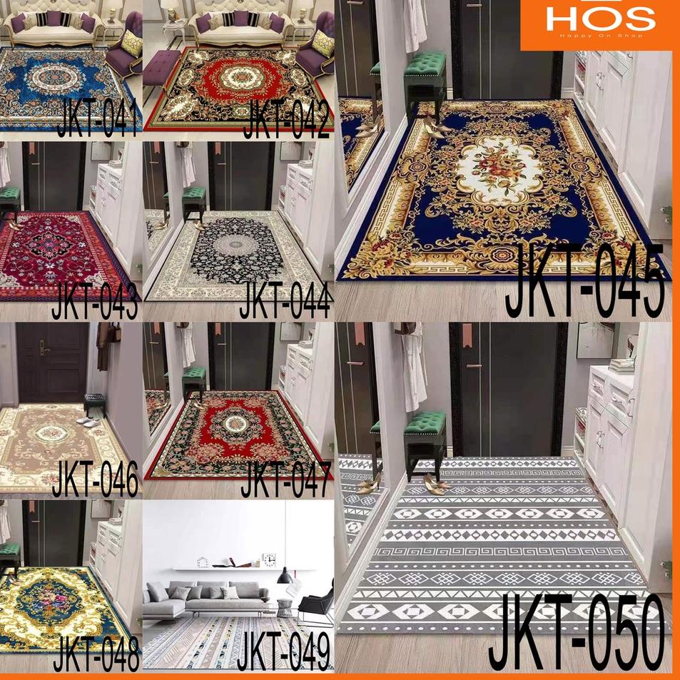 Terlaris KARPET TURKEY ukuran 140x200cm (new motif) Happyonshop