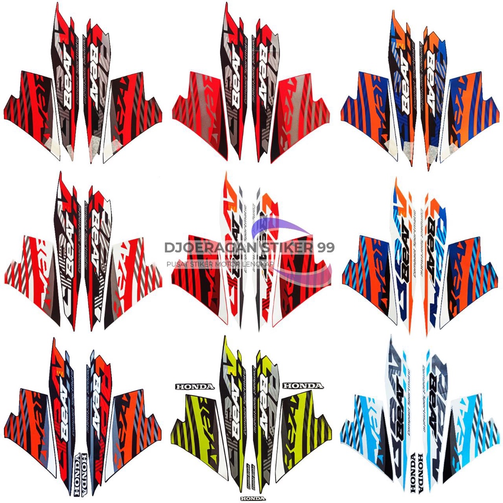 STIKER STRIPING BEAT NEW 2021 / POLET STIKER STANDAR HONDA BEAT 2021 CBS / LIS STIKER HONDA BEAT CBS