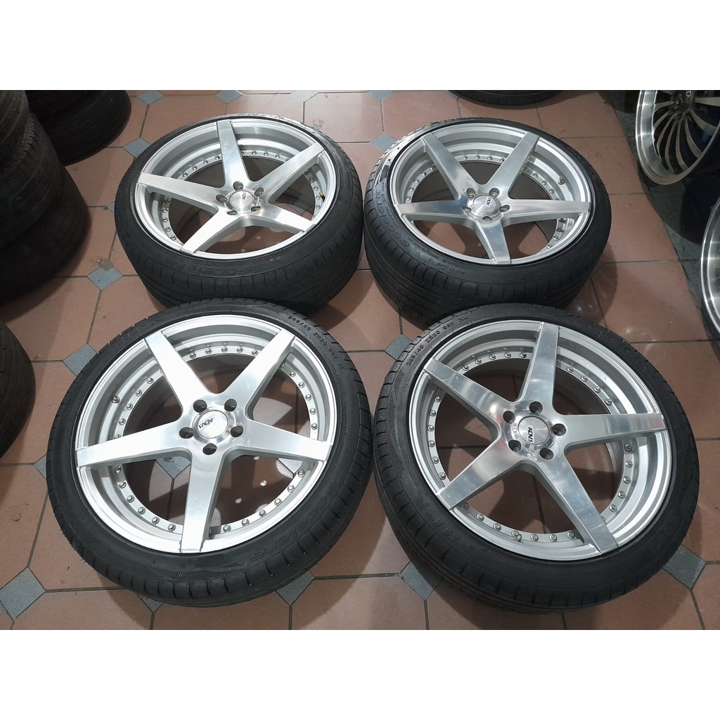 Pelek-velg Bekas Ring 20 Adv 1 Pcd 5x114,3 Plus Ban 245 40 R20