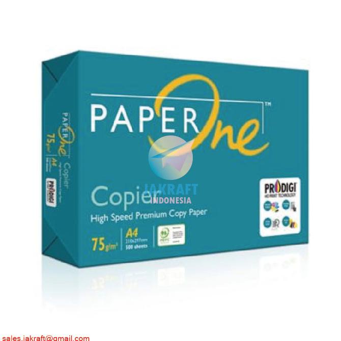 

SALE Kertas HVS PAPERONE PAPER ONE A4 75 (70) Gsm Gram