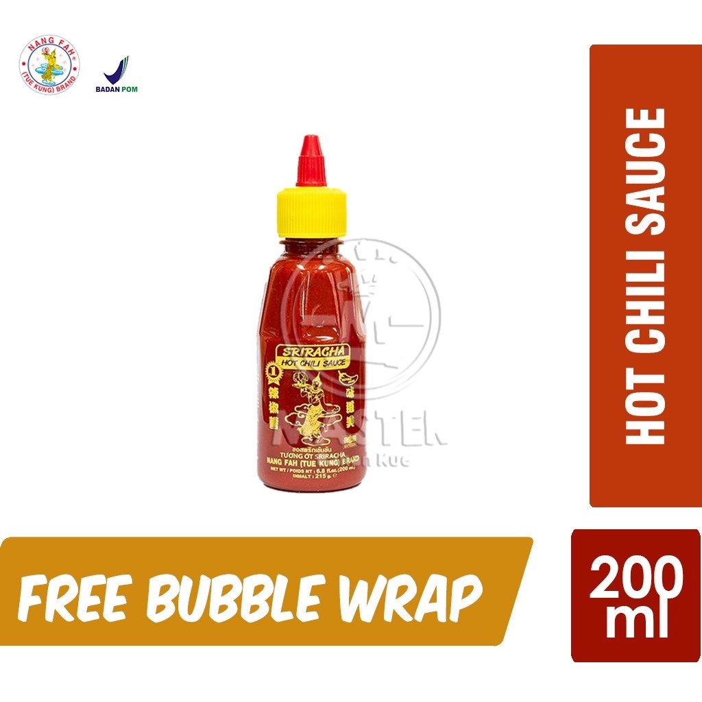 

Nang Fah Sriracha Sambal Cabe Merah Nangfah Hot Chili Sauce [200ml]