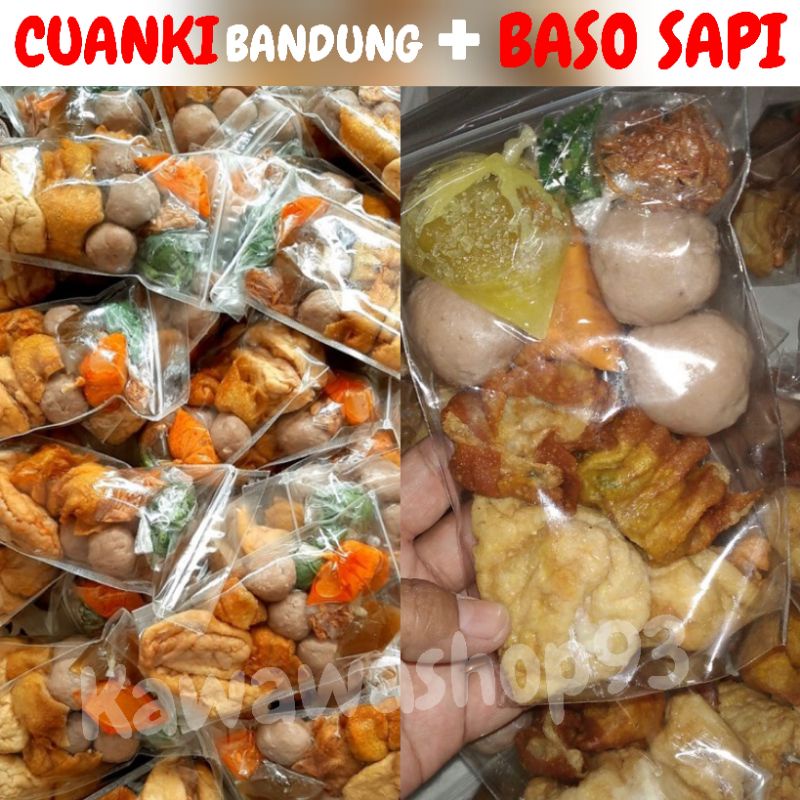 

CUANKI BANDUNG + BASO SAPI / CUANKI TAHU SIOMAY BAKSO