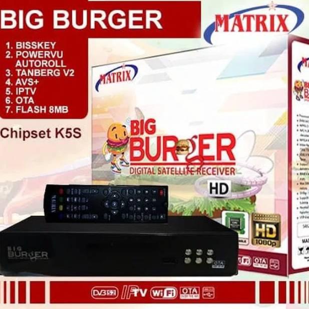︽Q Receiver Parabola Matrix Big Burger HD Mpeg4 - FTA Powervu Bisskey NEW 3189 ✤