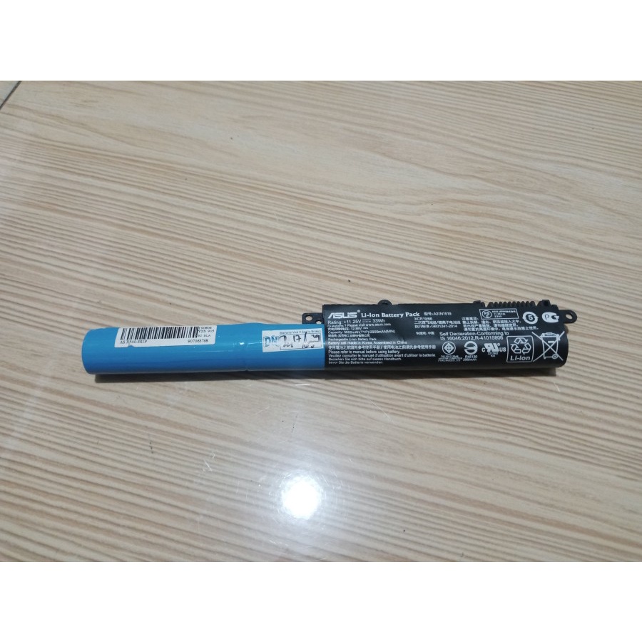 Batre Baterai Laptop Asus X540S