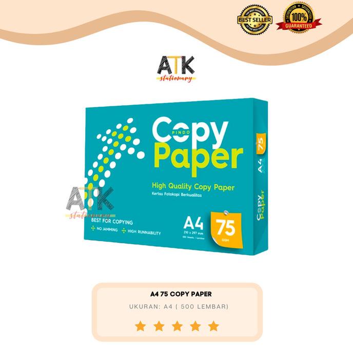 

SALE Kertas Fotocopy A4 70 gram Copy Paper atk