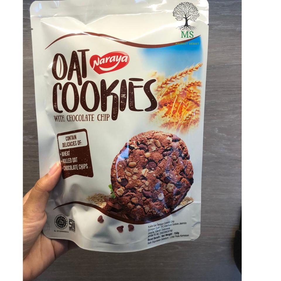 

CS2i2Hw--Naraya Oat Cookies with Choco Chip | Biskuit Gandum