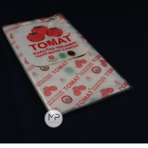 Diskon✔️Kantong Plastik PE Tomat / Kantong Minyak / Kantong Es batu 1KG - 10x20cm|KD6