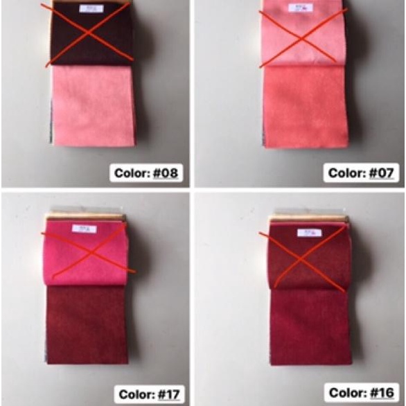 BAHAN KAIN GORDEN POLOS BRISTOL / ABELADOVE METERAN 22 WARNA "GST.18Oc22ĸ"