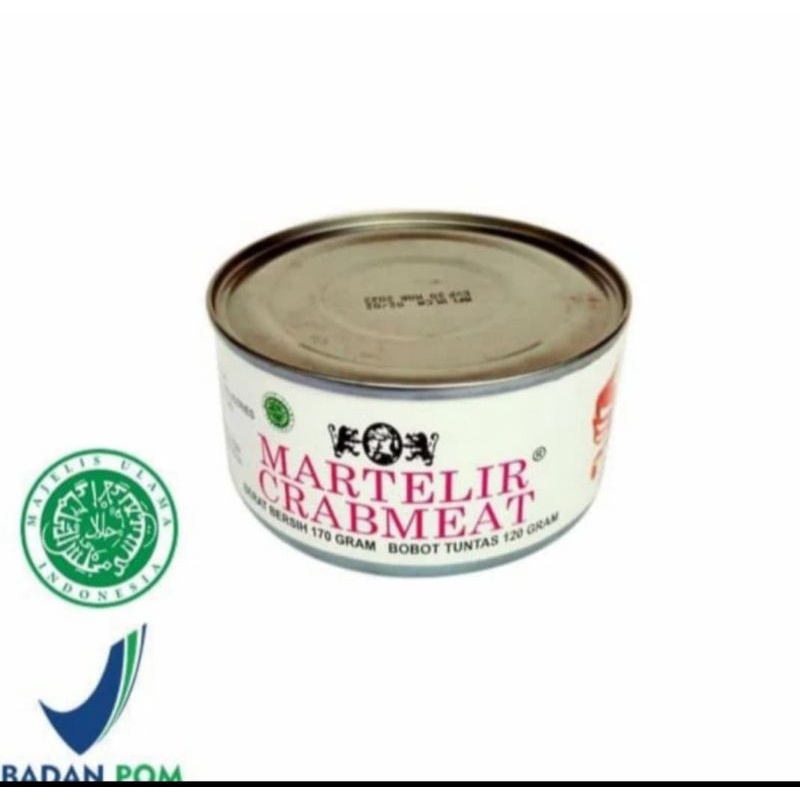 

Daging Kepiting Rajungan | MATERIL Crab Meat 170 gram.