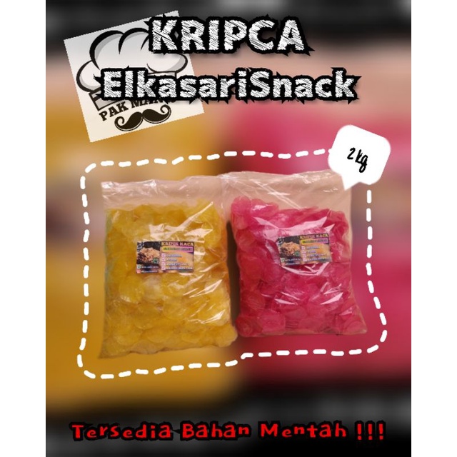 

KERIPIK KACA BAHAN ATAU MENTAH 2 kg
