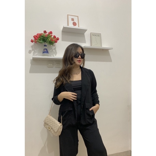 KayLa blazer pocket - outer kemeja kerja ultimate