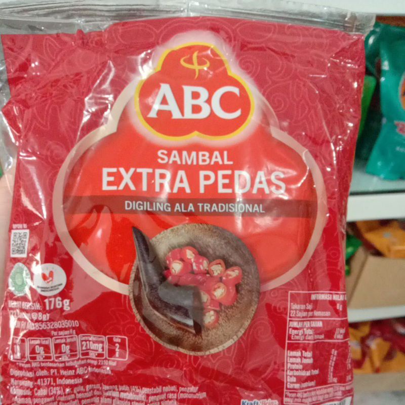 

Abc Sambal Extrapedas sachet (22pcs@8gr)