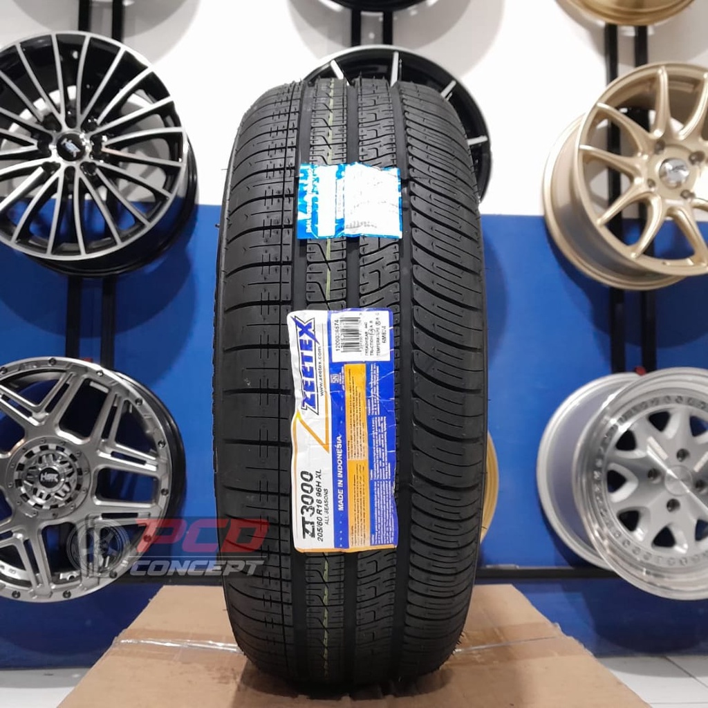 BAN MOBIL LUAR BARU R16 ZEETEX 205 60 R16 XPANDER AVANZA | BAN MOBIL R16 TUBLES