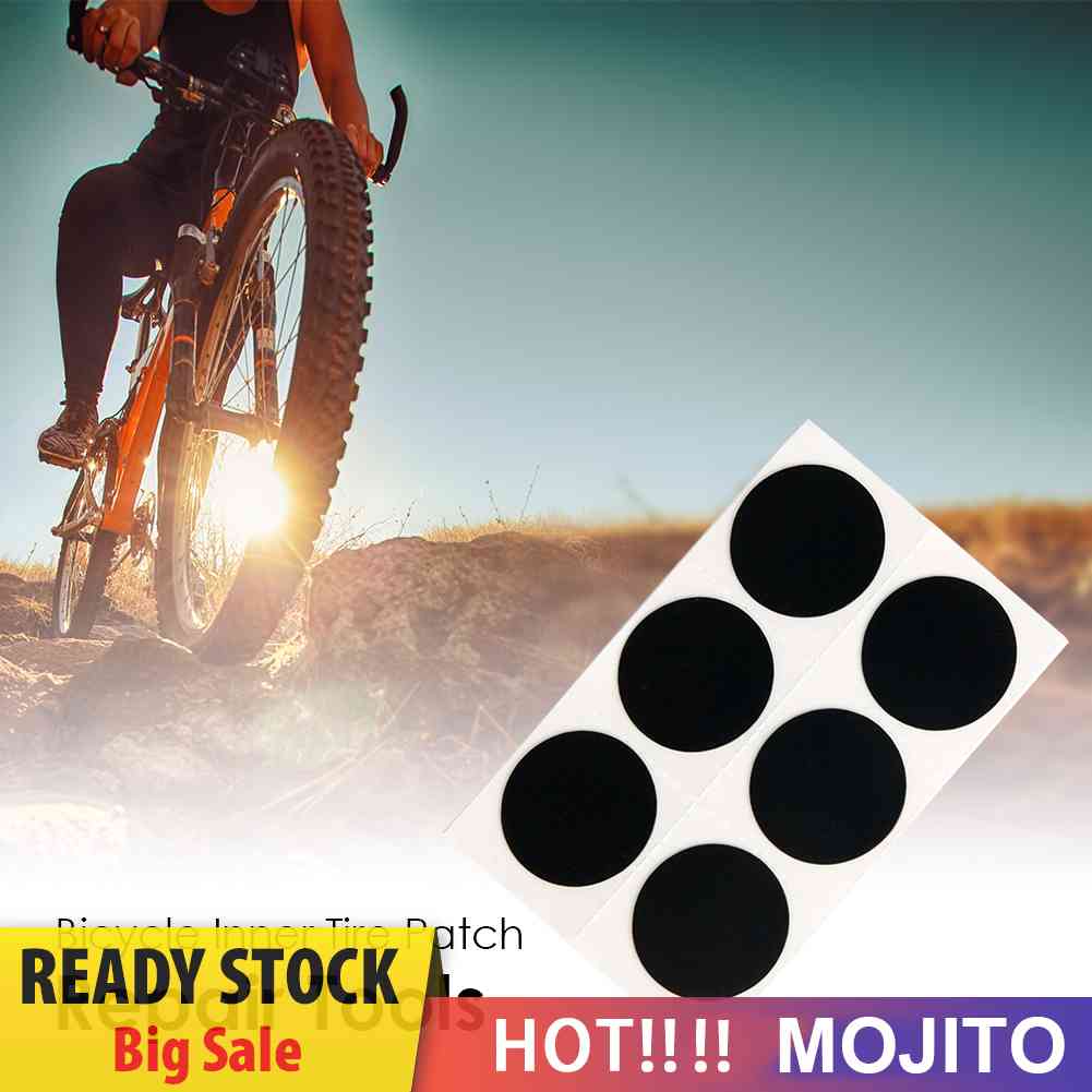 6pcs Patch Tambal Ban Dalam Sepeda Tanpa Lem