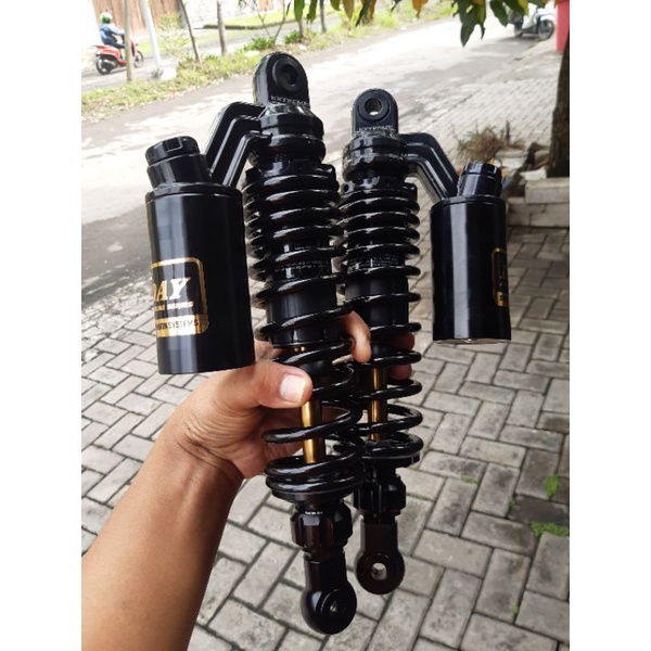 shock DAY skok day hitam as gold copy ktc 320mm