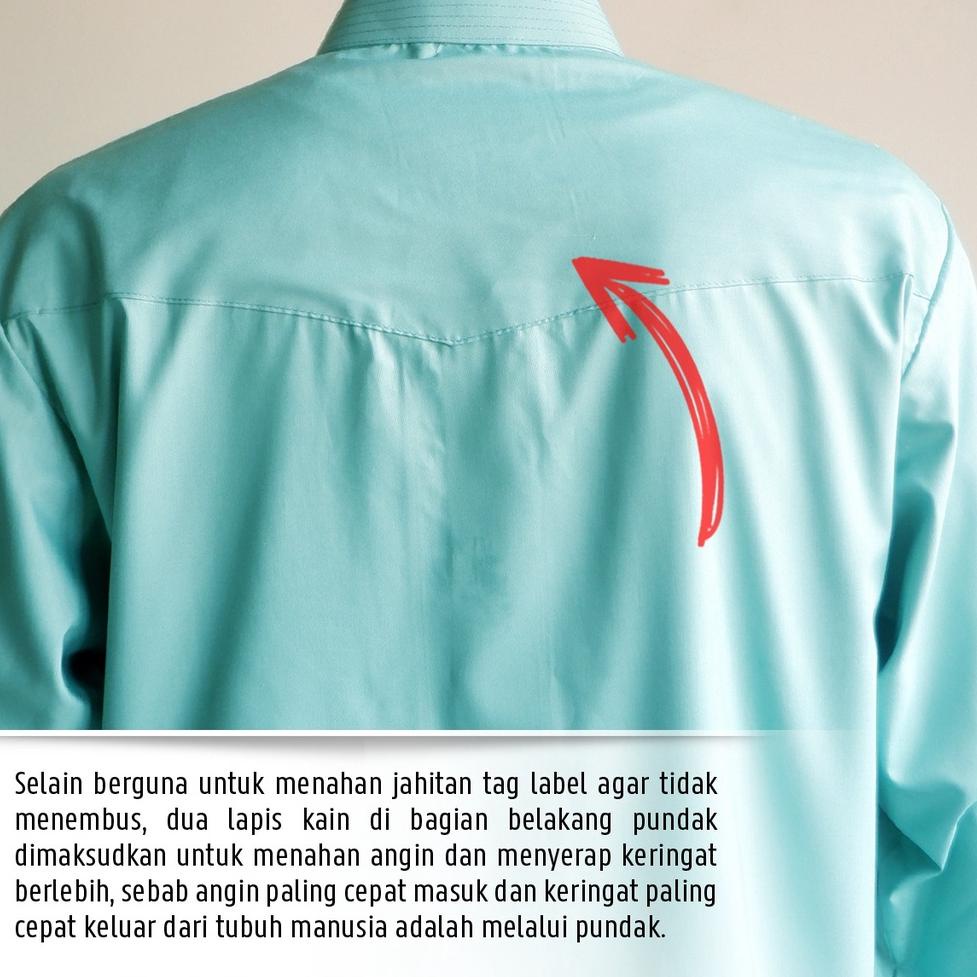 AI.18Oc22ᴱ ▫ [ UKURAN M ]  Koko Haibah KAZIMI Putih Natural Ivori Abu Paris Slate Aquamarine Biru El