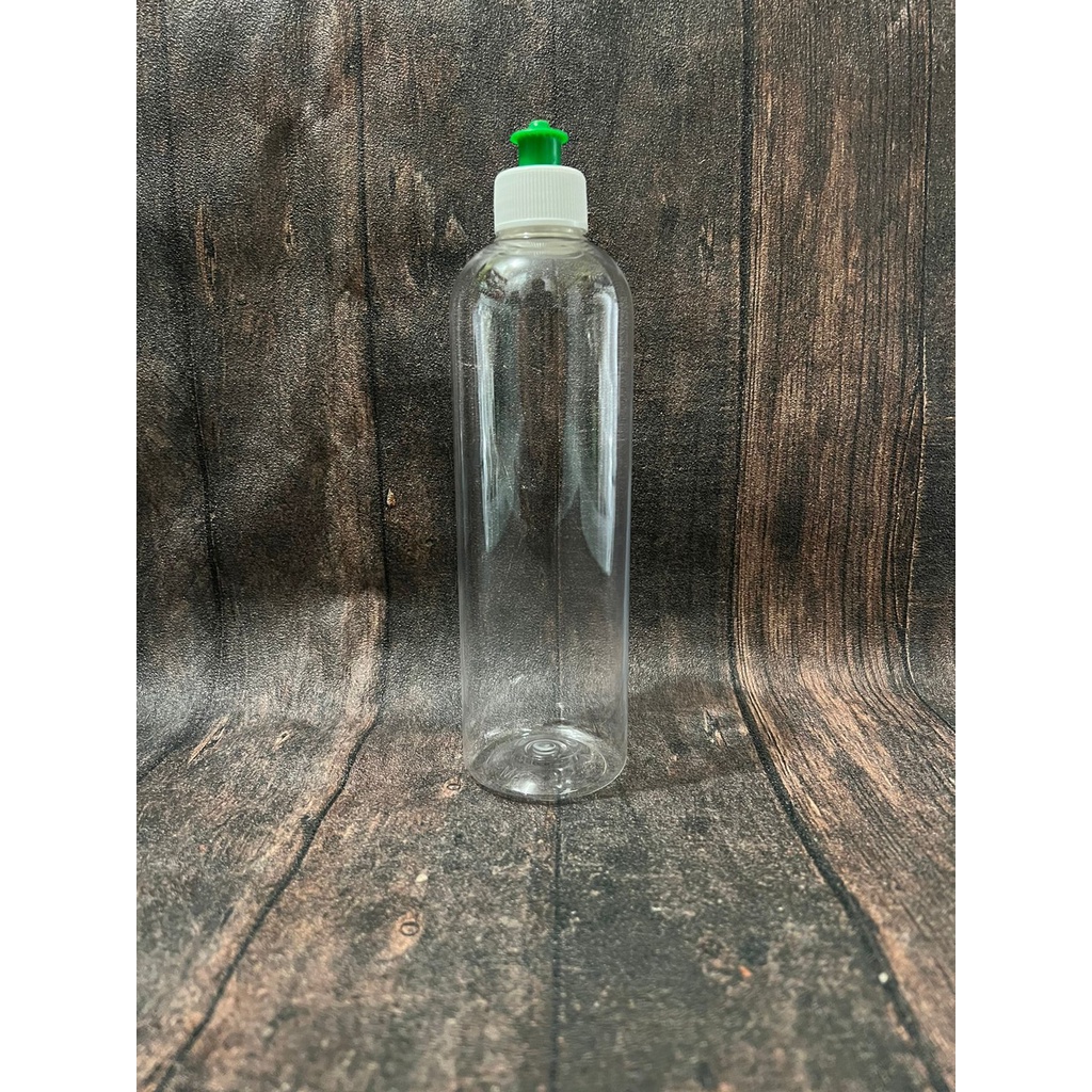 botol clear 500ml / 500 ml - POPIT (PULLTOP)