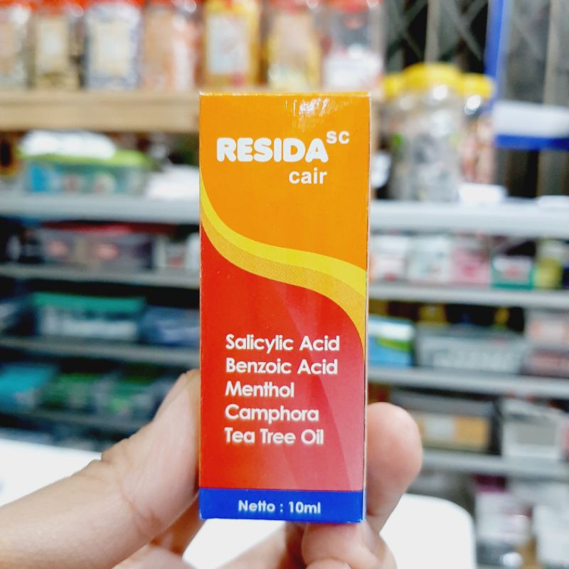 RESIDA Cair 10 ml - Obat panu kadas kurap gatal gatal Ampuh