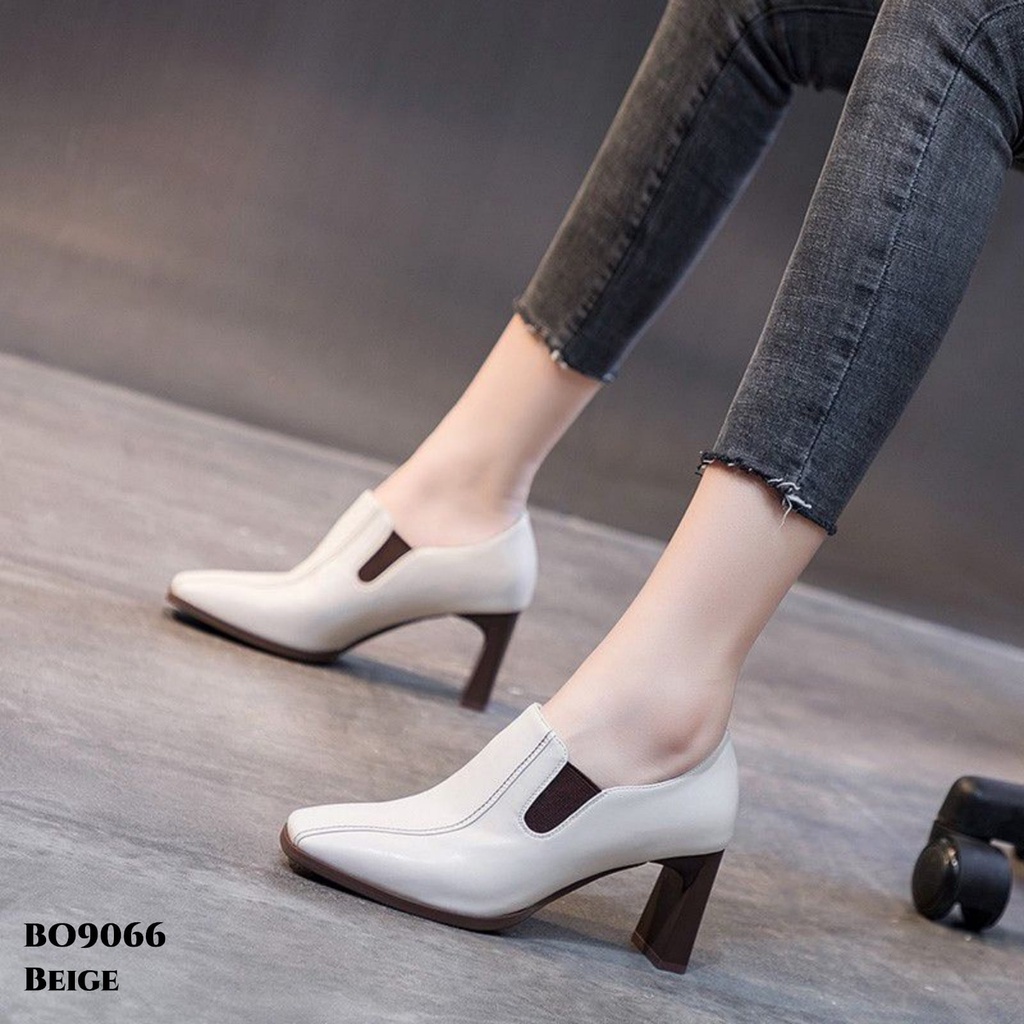 RESTOCK WYN SEPATU BOOTS HEELS KOREA BO9066