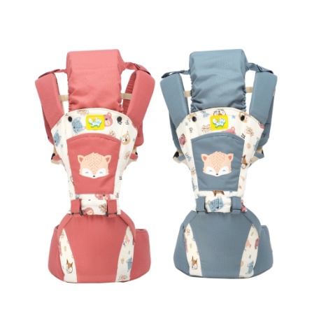 7.7 SALE !! Baby Joy Gendongan Hipseat 7 in 1 Little Forest Series - BJG3053 Termurah Lucu