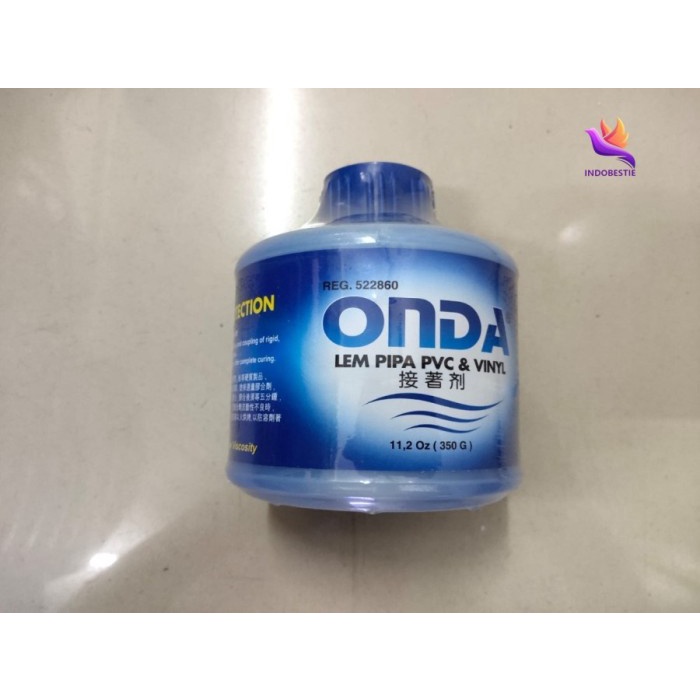 Lem Lem Onda Truglue Pipa Paralon Pvc 350 G Perekat Kaleng Pvc & Vinyl Ori