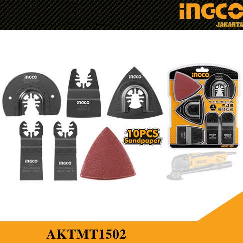 MATA OSKILASI OSCILLATING TOOL BLADE PISAU MULTITOOL 15PCS SET INGCO