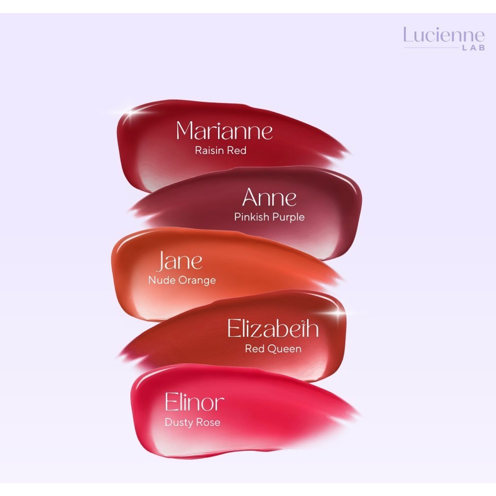 B91-B95 LUCIENNE LAB dreamy lip tint liptint kosmetik bibir kecantikan bpom murah termurah original asli pelembab treatment best seller