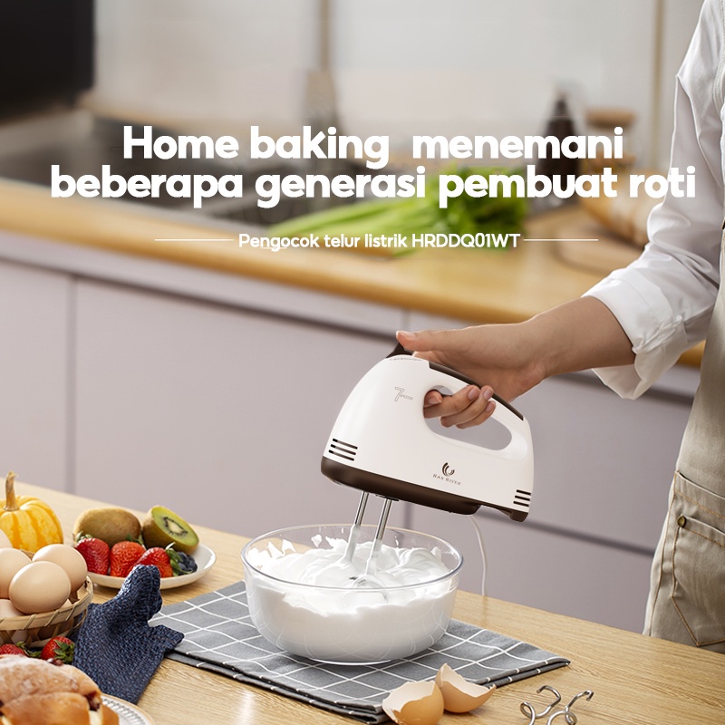 HAN RIVER Mixer HRDDQ01WT Putih HAN RIVER OFFICIAL STORE Produk