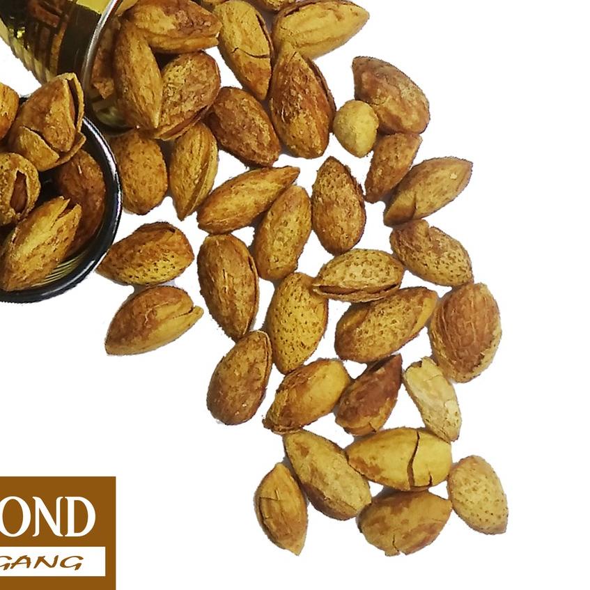 

11.11✔️Kacang Almond Panggang 1kg Siap Makan Matang Oleh Oleh Haji|RA9