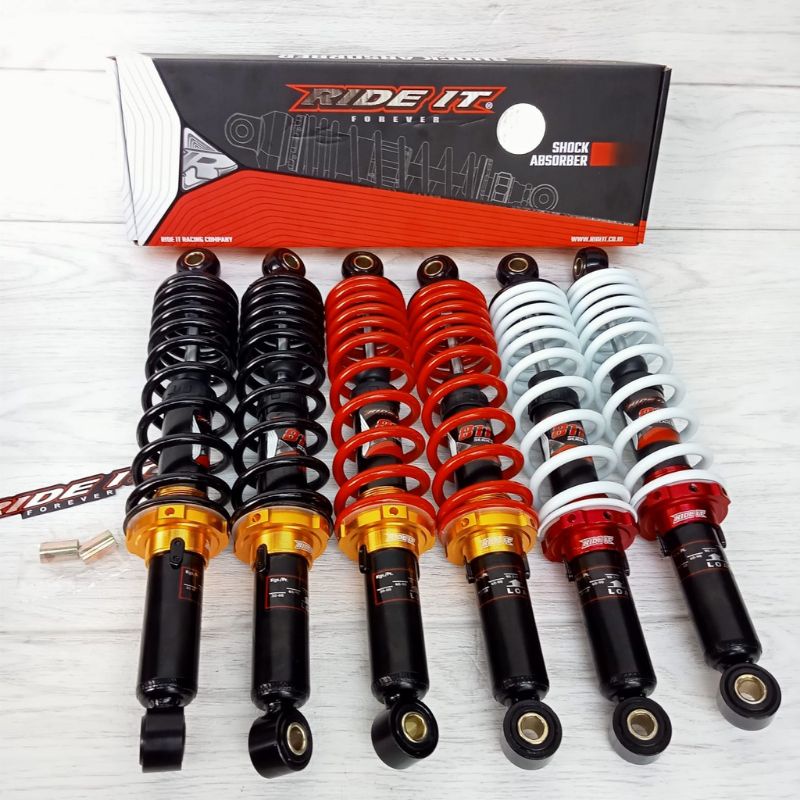 Shock RIDE IT 811 280mm 320mm 340mm Skok Belakang Jupiter Z CB GL Megapro Tiger Revo