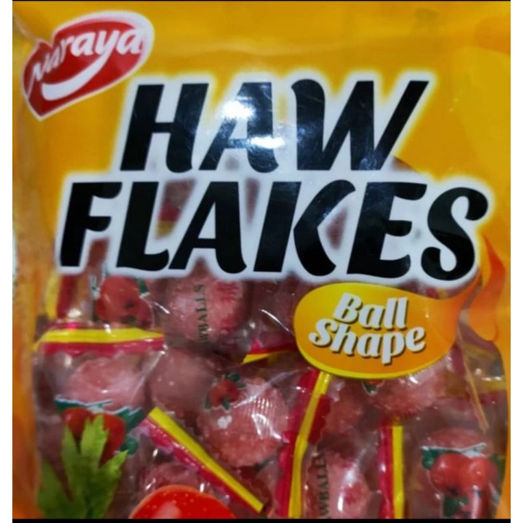 

Manisan HAW FLAKES NARAYA Ball Shape 160 gram.
