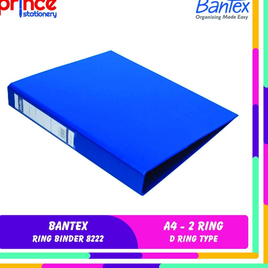 

EXCLUSIVE!BANTEX RING BINDER A4 8222 D-TYPE 2 RING 25 MM|SQ1