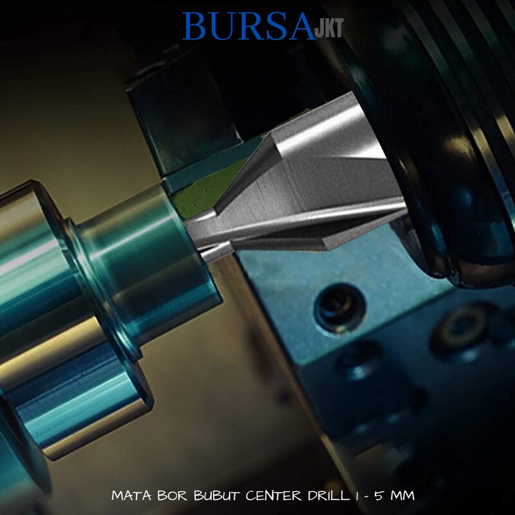 CENTER DRILL BIT MATA BOR BUBUT HSS PENANDA /PELUBANG LOGAM 2.5MM