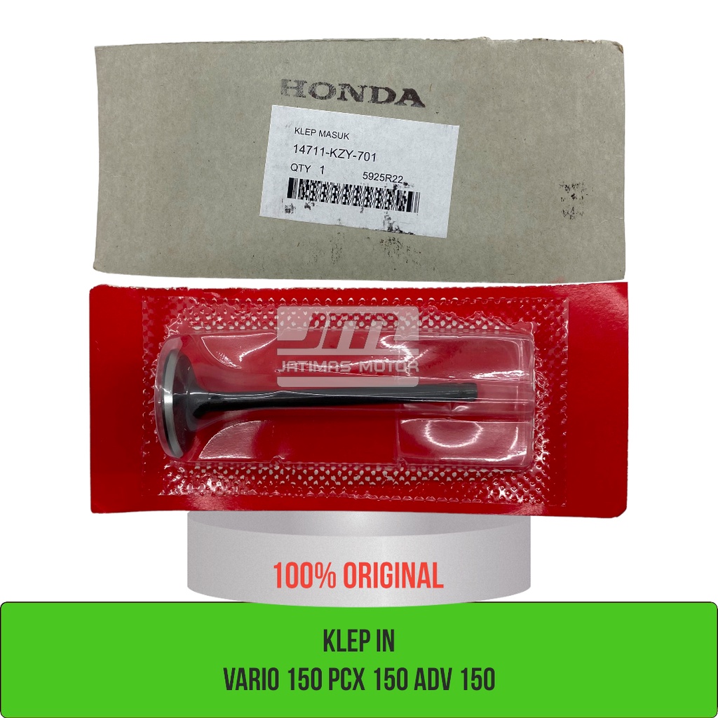 Klep IN EX vario 150 pcx 150 adv 150 14711-KZY-701 14721-KZY-701