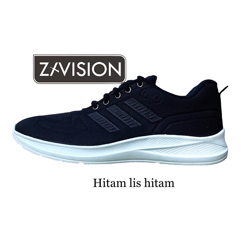 sepatu sekolah sepatu olahraga sepatu full hitam sepatu adidas zoom terlaris