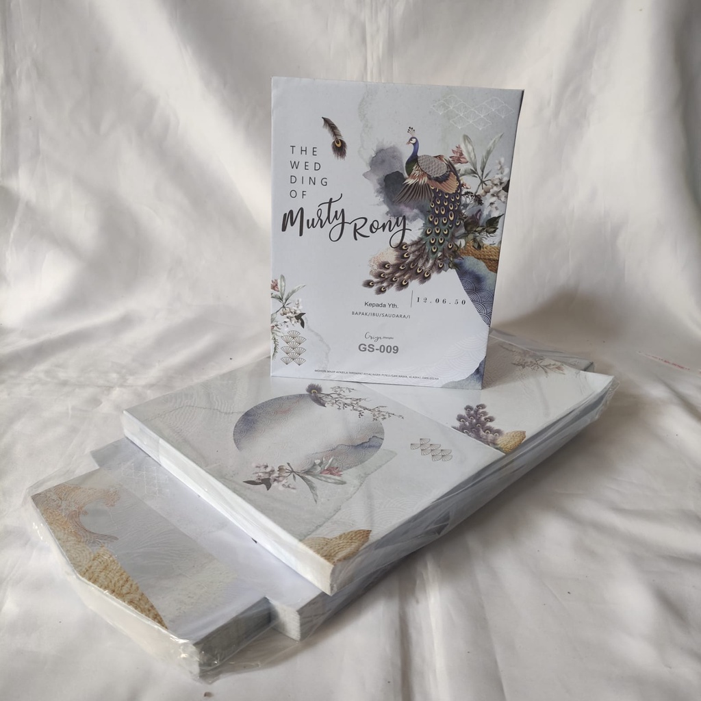 GS 009 Blangko Undangan KOSONGAN Griya Blangko