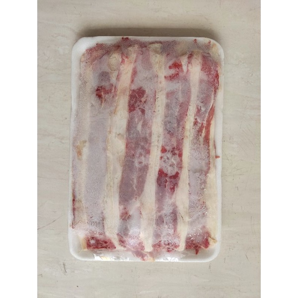 surabaya frozen daging sapi impor australia slice beef yoshinoya sliced shortplate premium 500gr