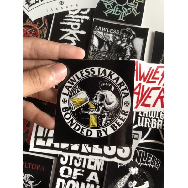 STICKER PACK [LAWLESS PACK] / STICKER AESTHETIC / STICKER RANDOM ISI 5 / STICKER METAL / STICKER POP / STICKER INDIE / STICKER BAND(BISA COD) STICKER PACK [LAWLESS PACK] / STICKER AESTHETIC / STICKER RANDOM ISI 5 / STICKER METAL / STICKER POP